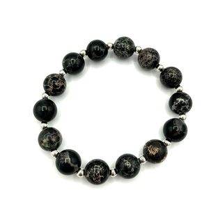 HAND CRAFTED Green African Turquoise Bracelet